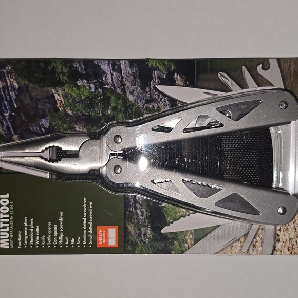 Ozark Trail 12 in 1 Multi Tool Sheath Included NWT - Picture 10 of 12